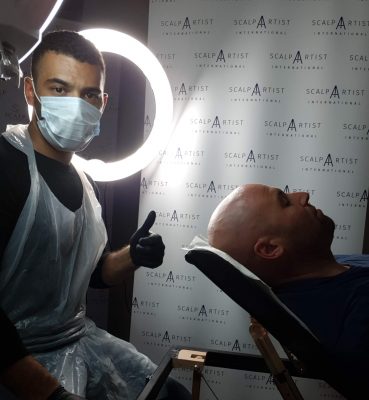 Scalp Micropigmentation Leeds, Hair Tattoo, Leeds. Scalp micropigmentation Uk. SMP long hair. smp for women. scalp tricopigmentation